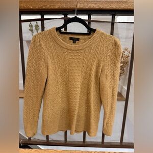 J. Crew wool beige  Knit Sweater